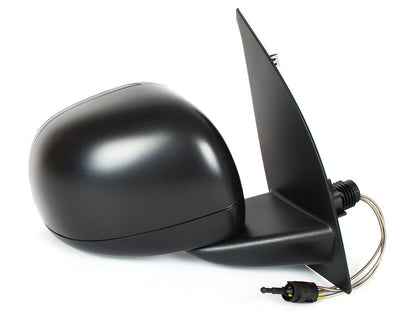 Fiat Panda 09-12 manual outer mirror BLACK right