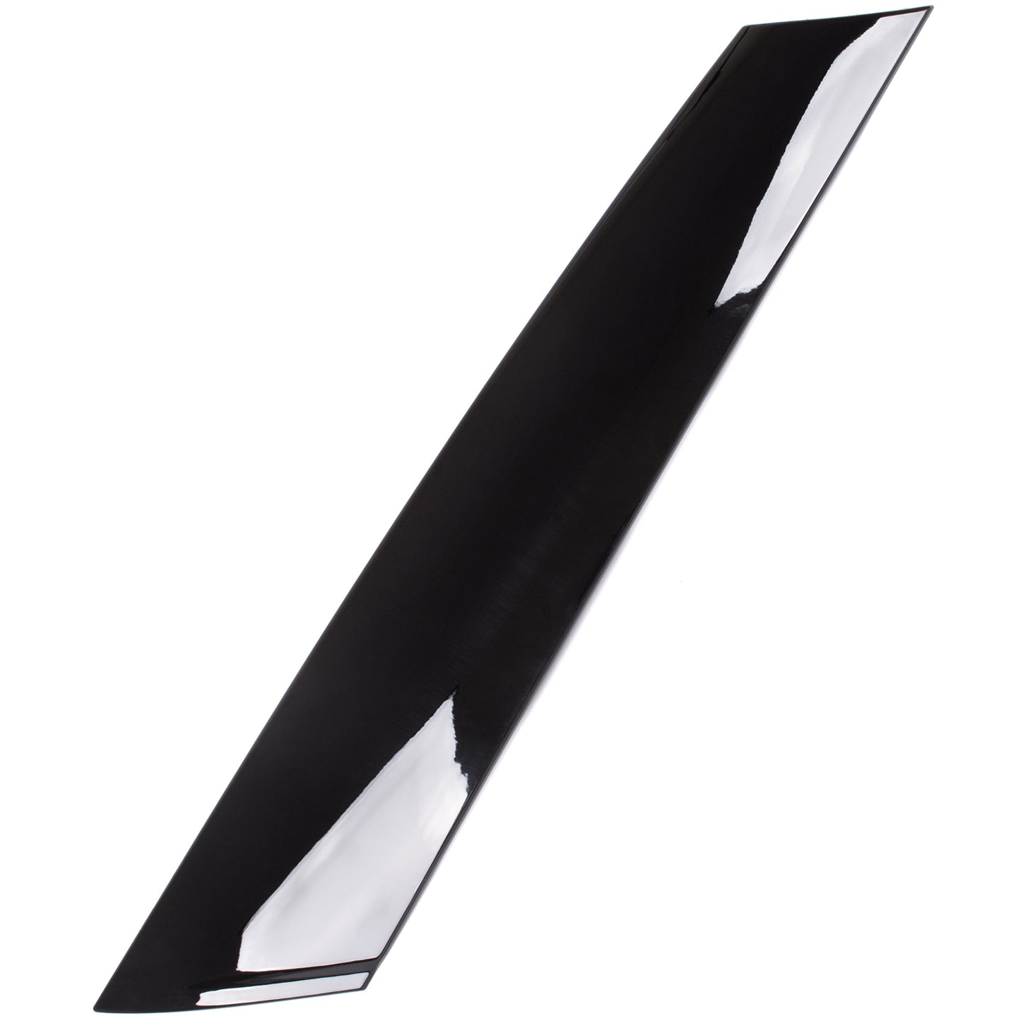MINI R55 A-pillar outer trim cover GLOSS BLACK left