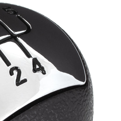Renault Clio II 01-08 gear knob CHROME + BLACK DIAGRAM
