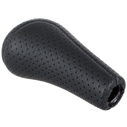BMW E34 E36 E38 E39 E46 E60 E61 E87 E90 X3 X5 gear shift knob BLACK PERFORATED LEATHER 5 SPEED