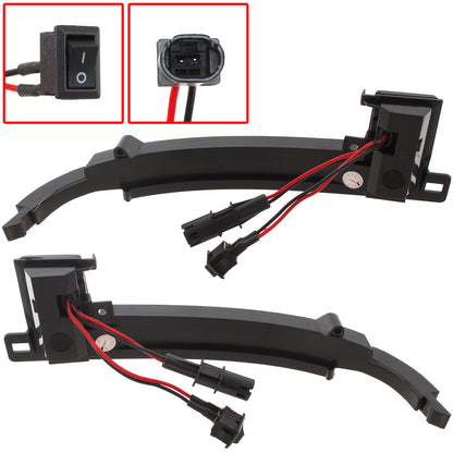 Audi A3 8P A4 B8 A5 8T A6 C6 A8 4E Q3 8U mirror indicator left + right SMOKED DYNAMIC LED 2 pcs. SET