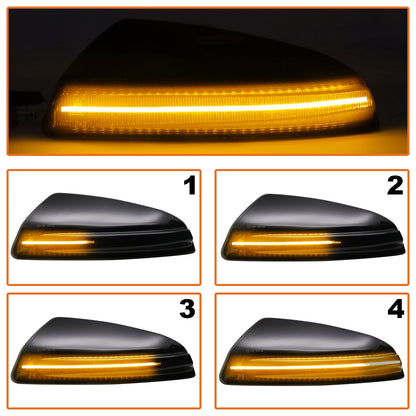 Mercedes Vito W639 03-10 left + right SMOKED DYNAMIC LED mirror indicator 2 pcs SET