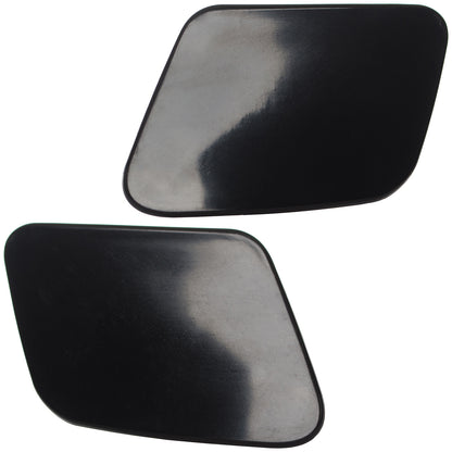 Audi A4 B6 00-04 headlight washer cover BLACK left + right 2 pcs. SET
