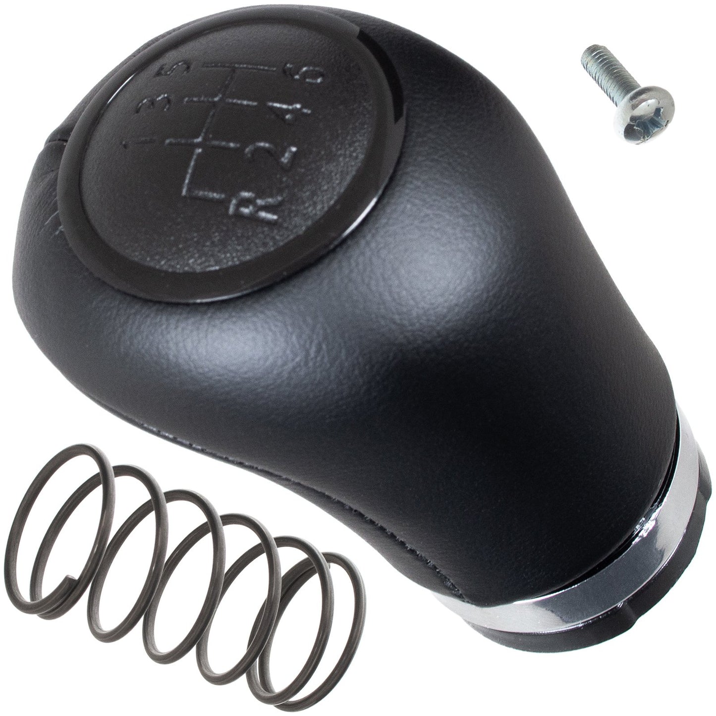 Mercedes Vito W639 03-10 gear knob BLACK 6-SPEED ECO-LEATHER