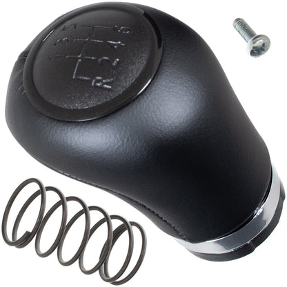 Mercedes Vito W639 03-10 gear knob BLACK 6-SPEED ECO-LEATHER