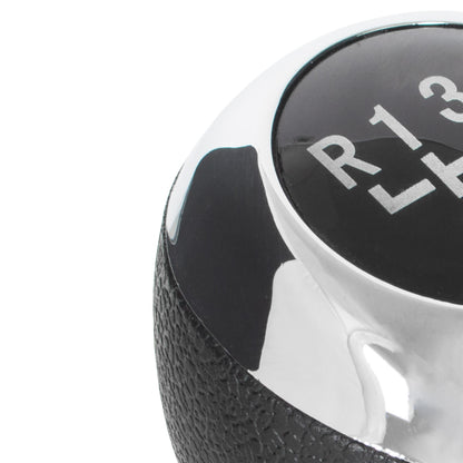 Hyundai i20 07-12 gear knob BLACK + CHROME 5 SPEED