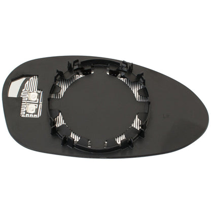 BMW 3 E90 / E91 / E92 / E93 04-08 mirror glass HEATED BLUE left