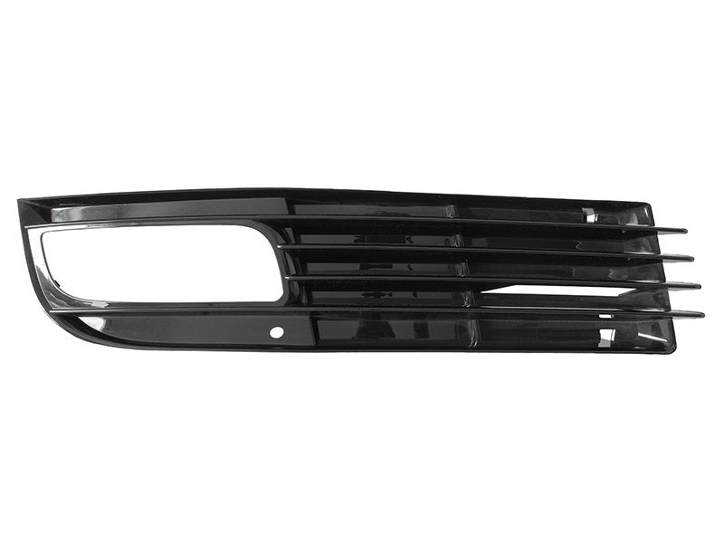 Audi A8 D3 FL 08-10 WITH FOG LIGHTS bumper grille BLACK right