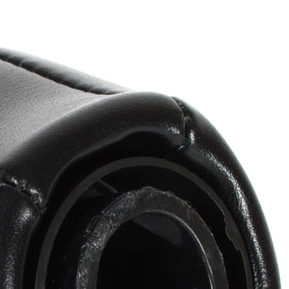 Renault Laguna III 07-15 Gear stick knob 6 SPEEDS BLACK ECO-LEATHER + SILVER