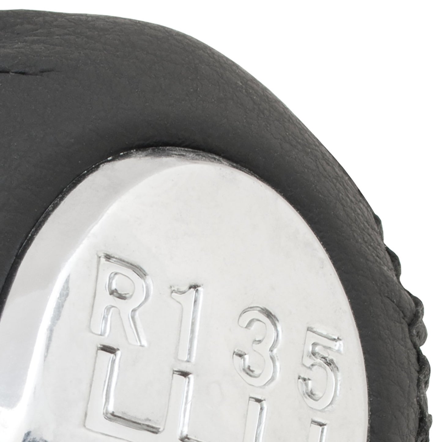 Mazda 3 BK 03-08 gear knob BLACK LEATHER 6 SPEED