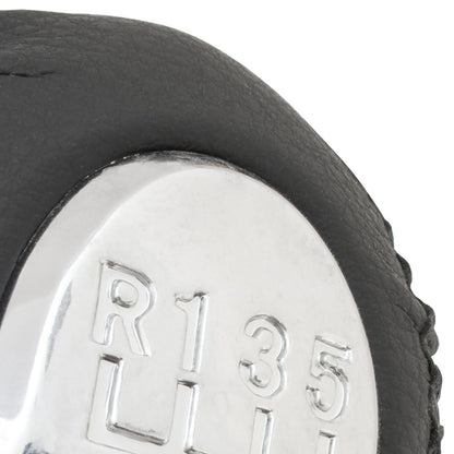 Mazda 3 BK 03-08 gear knob BLACK LEATHER 6 SPEED