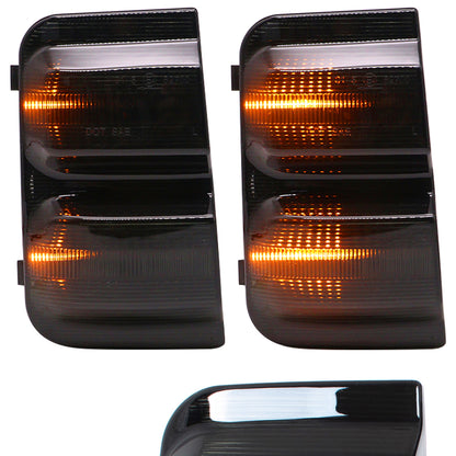 Citroen Jumper 2006- LED DYNAMIC SMOKED side indicator 2 pcs. set