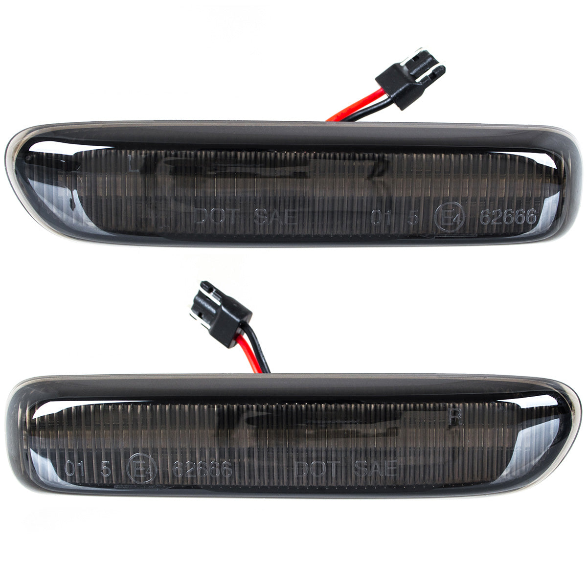 BMW 3 E46 COUPE / CONVERTIBLE 99-03 LED smoked dynamic side indicators 2 pcs. set