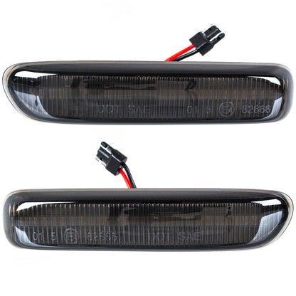BMW 3 E46 COUPE / CONVERTIBLE 99-03 LED smoked dynamic side indicators 2 pcs. set