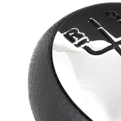 Renault Clio II 01-08 gear knob CHROME + BLACK DIAGRAM