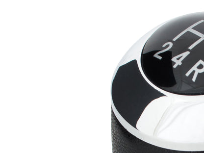 Mazda 3 06-12 gear knob BLACK + CHROME 5 SPEED
