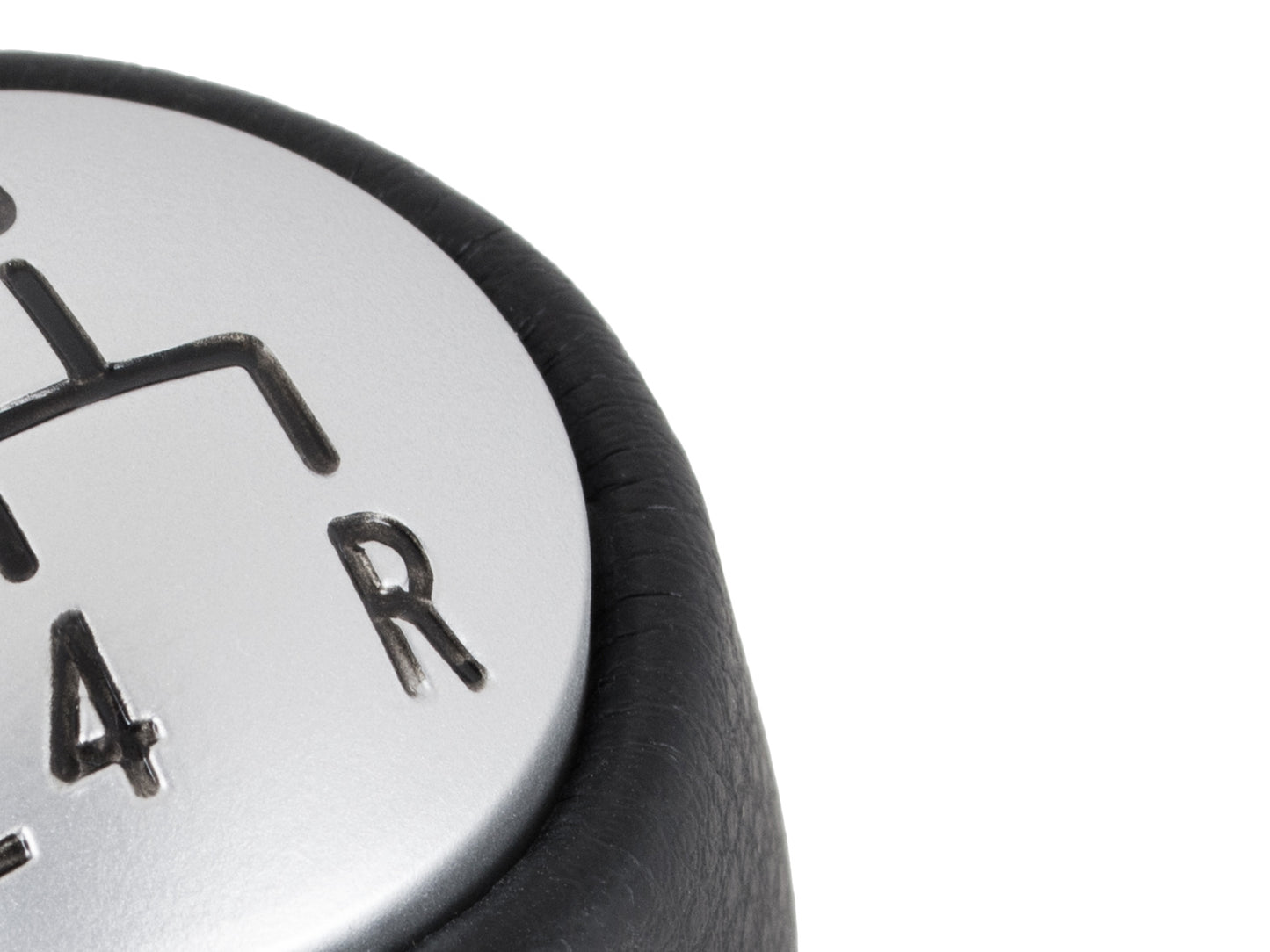 Alfa Romeo 147 00-10 gear knob BLACK + SILVER 5 SPEED