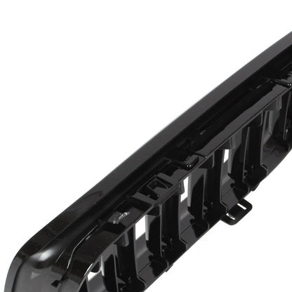 BMW 3 E90 / E91 09-13 SEDAN / ESTATE grilles (kidneys) left + right set BLACK GLOSSY DOUBLE BAR