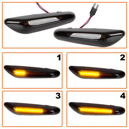 BMW 1 E81 E82 E87 E88 kierunkowskaz boczny LED DYMIONY DYNAMICZNY 2 szt. KPL