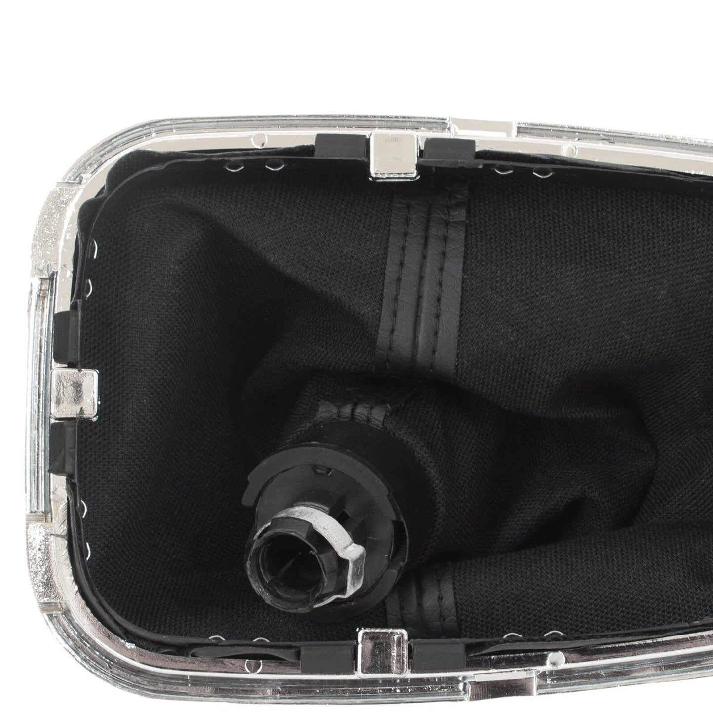 VW Golf IV 98-05 Gear knob SILVER + GAITER 12 MM HOLE