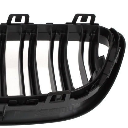 BMW 2 F23 2014- kidney grilles left + right set. BLACK GLOSSY DOUBLE BAR
