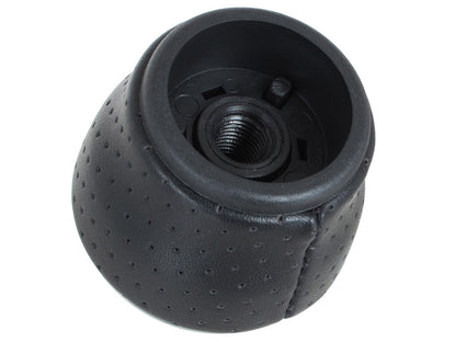 Hyundai Coupe 02-08 gear knob BLACK LEATHER + GREY + SILVER 6 SPEED
