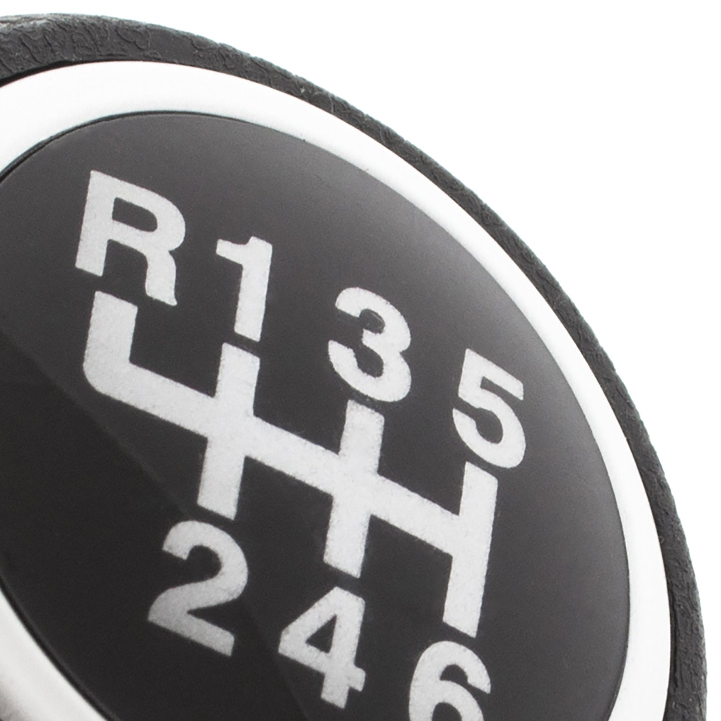 Fiat Grande Punto 2005 - BLACK + SILVER 6-SPEED Gear Knob