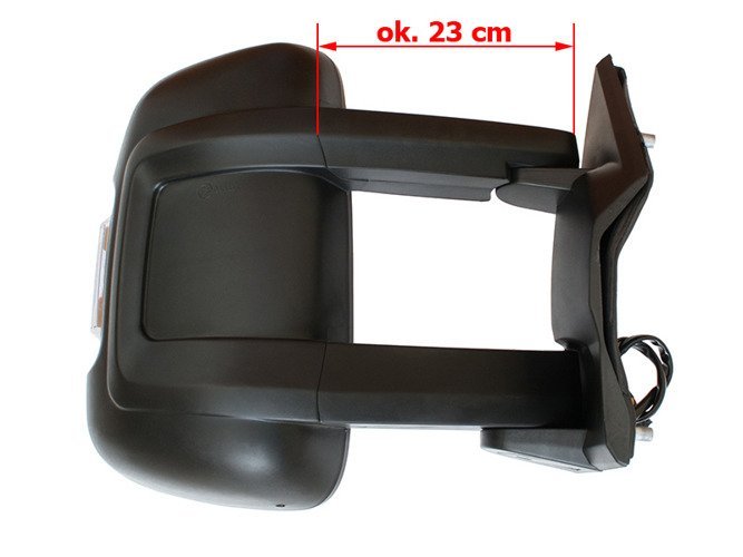 Fiat Ducato 2006 - electric heated exterior mirror LONG ARM right