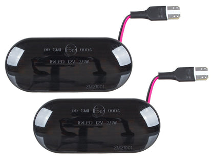 Ford Focus II 04-07 Side Indicator LED SMOKED DYNAMIC 2 pcs. Set