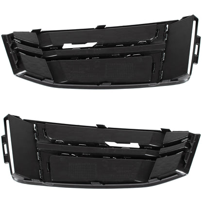 Audi A4 B9 S-LINE 15-19 front bumper grille left + right 2 pcs. SET