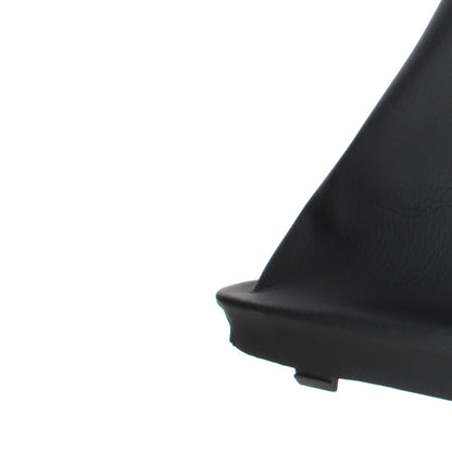 Seat Leon III 12-17 gear knob BLACK ECO-LEATHER + gaiter with frame 6 SPEEDS