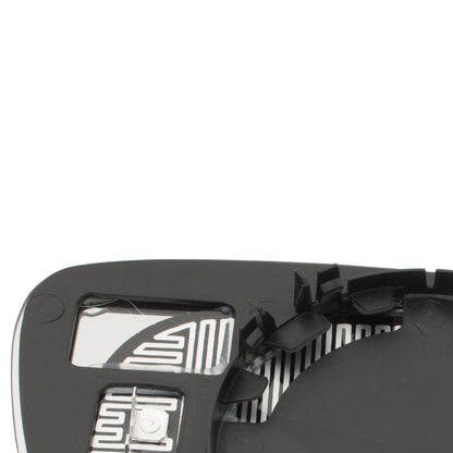 VW Touran 03-10 mirror glass HEATED left