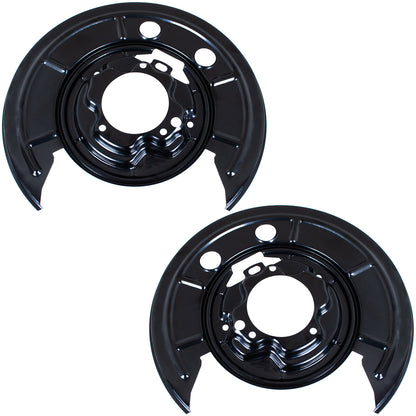 Fiat Ducato 2006 - left + right rear brake disc dust shield 2 pcs, set