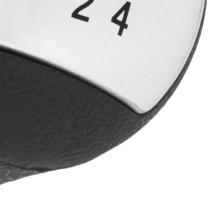 Renault Clio II 01-08 gear knob SILVER, BLACK DIAGRAM