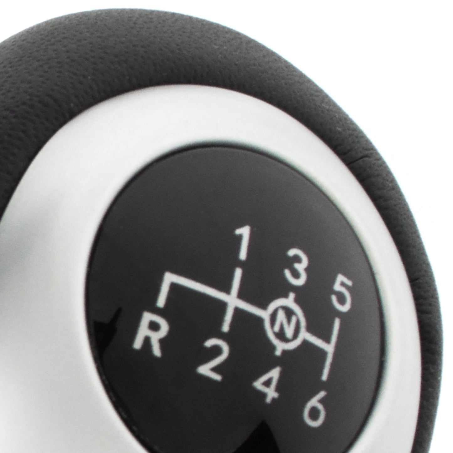 Mercedes W176 A-Class 12-18 gear knob BLACK / SILVER 6 SPEED