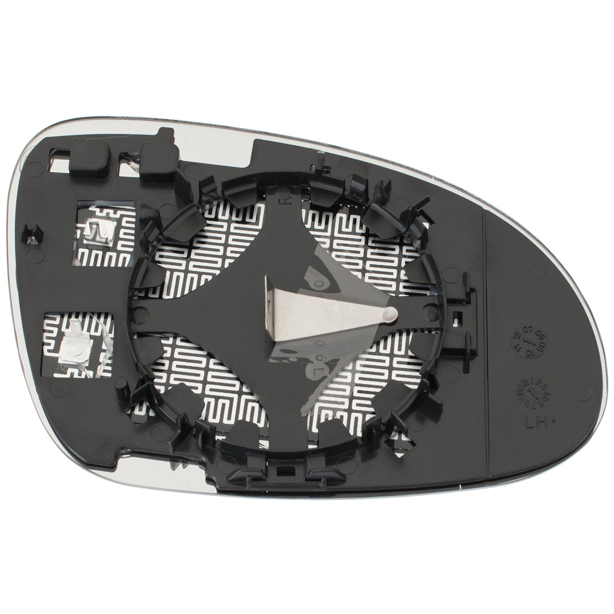 VW Golf VI 08-16 HEATED left mirror insert