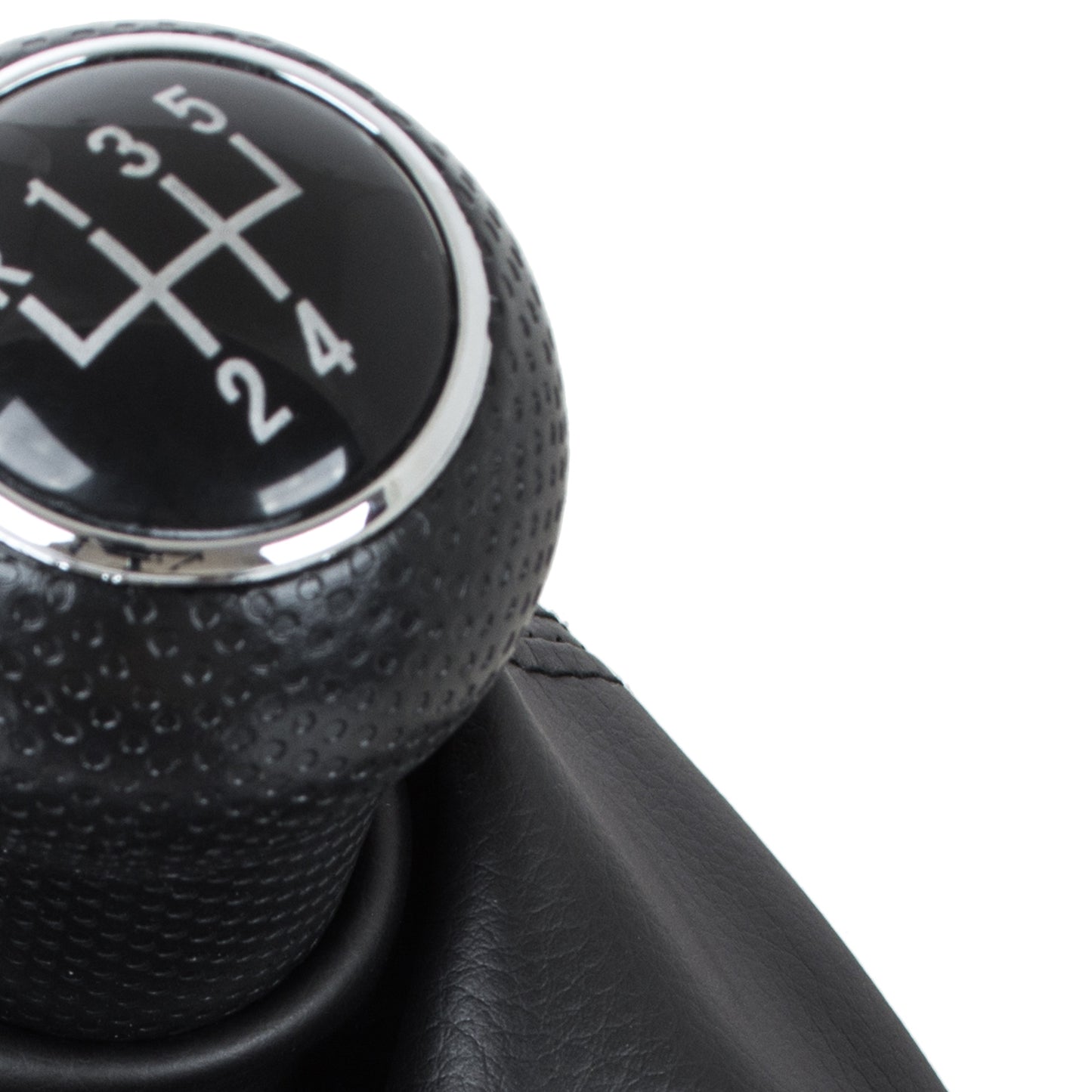 VW Lupo 98-05 gear knob BLACK + GAITER 12 MM HOLE