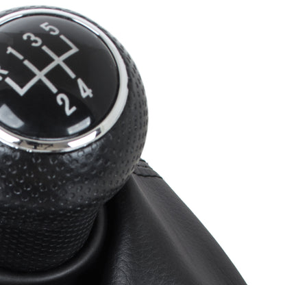VW Lupo 98-05 gear knob BLACK + GAITER 12 MM HOLE