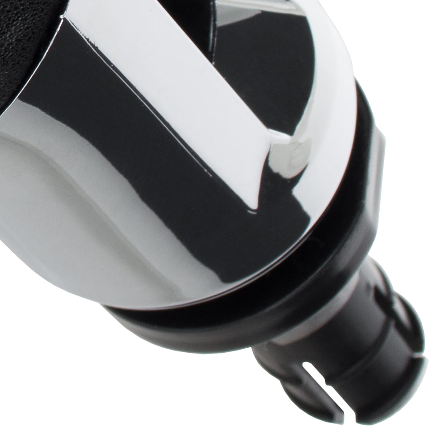 Audi Skoda VW BLACK + CHROME gear knob 5 GEARS GTI DESIGN