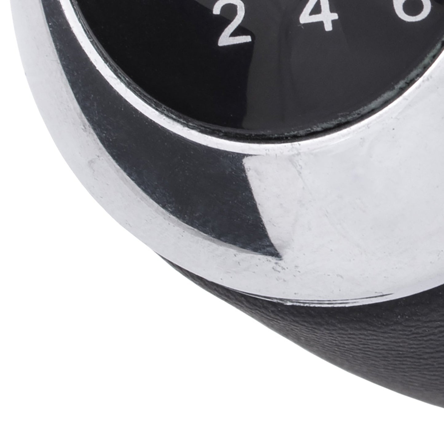 Mazda 3 06-12 gear knob BLACK + CHROME 6-SPEED