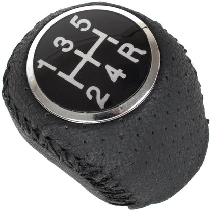 Fiat Ducato II III 94-14 gear knob BLACK + CHROME 5 GEARS REVERSE DOWN