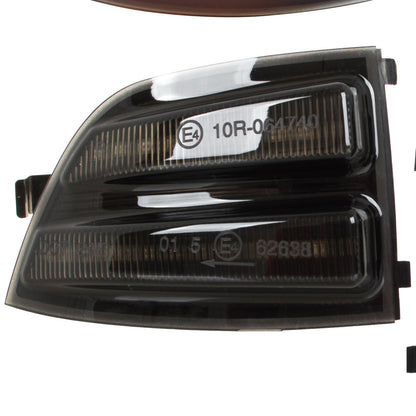 Ford Focus II 04-08 Mirror Indicator Left + Right SMOKED DYNAMIC LED 2 pcs. SET