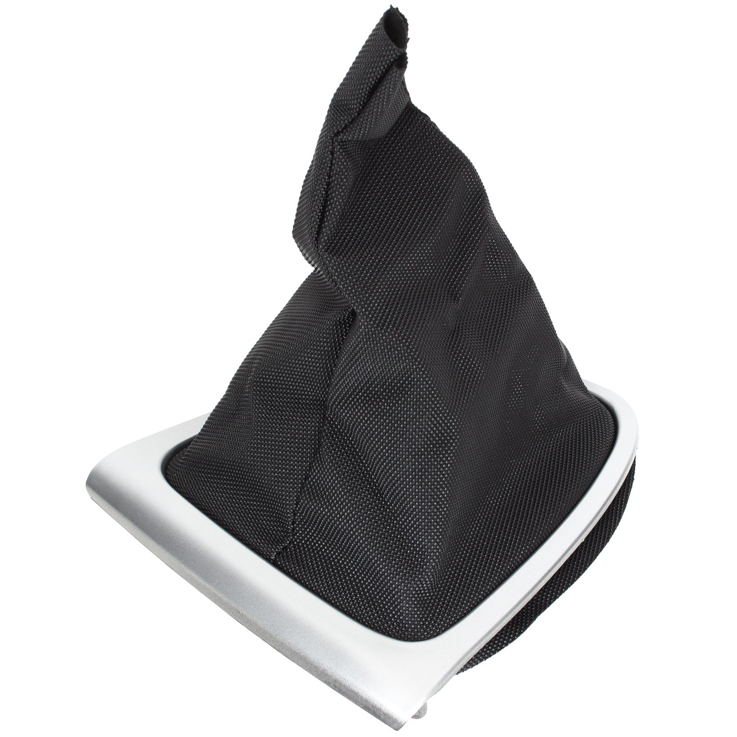 Renault Clio IV 12-20 gearstick gaiter BLACK + SILVER frame