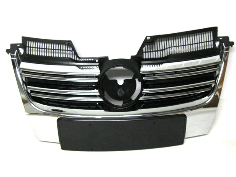 VW Golf V 05-10 ESTATE grille (between headlights) LARGE LICENSE PLATE