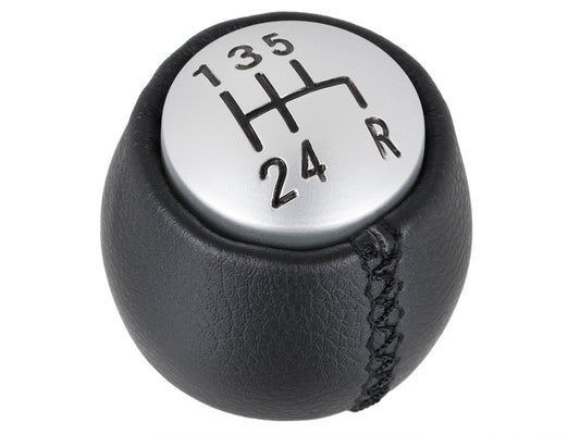 Alfa Romeo 147 00-10 gałka zmiany biegów CZARNA + SILVER 5 BIEGÓW