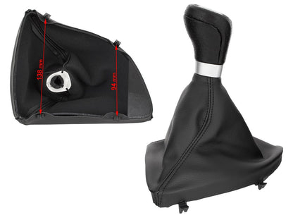 BMW 1 E82 07-13 gear knob BLACK 5 SPEED + GAITER