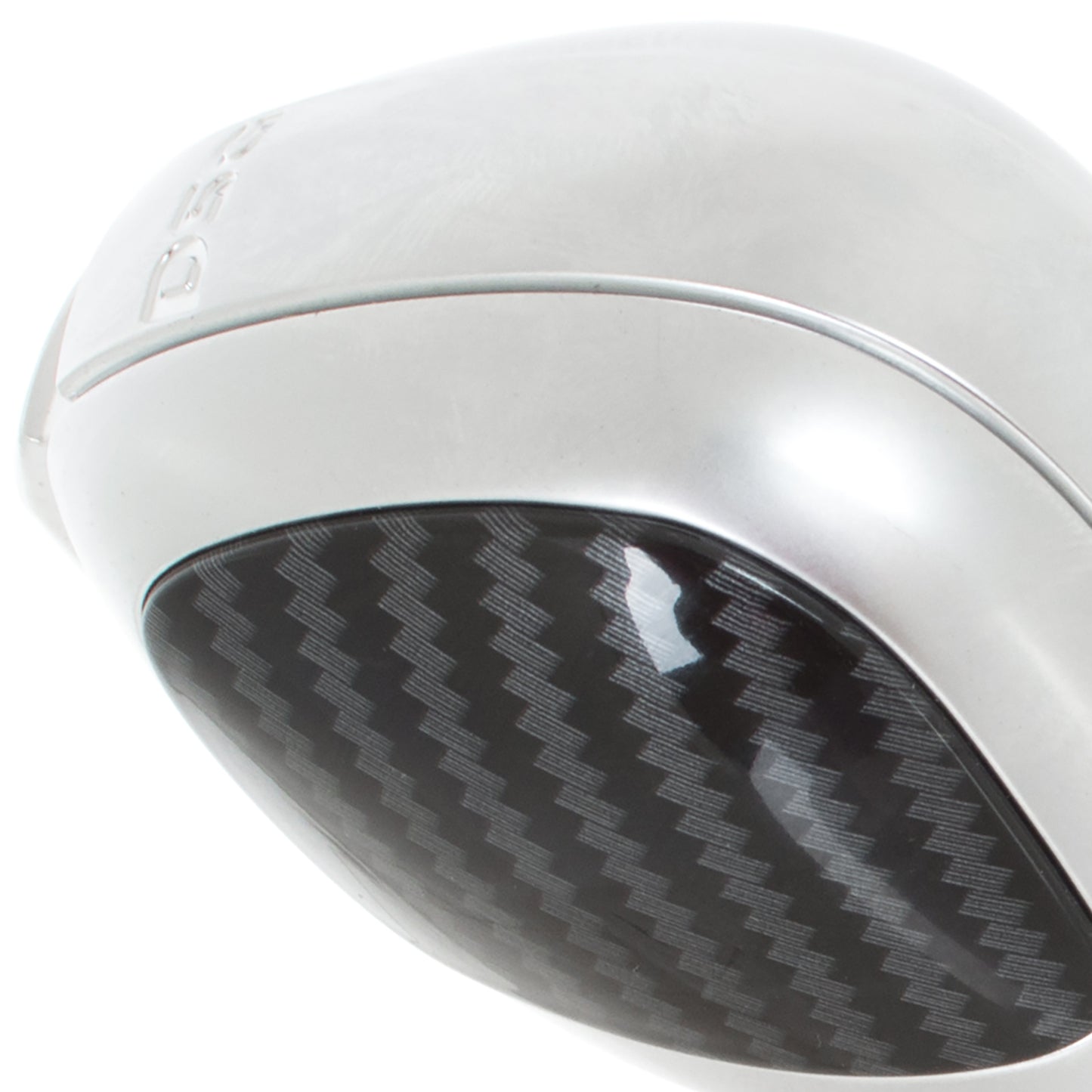 VW Golf VII 2012- DSG Gear Knob SILVER + CARBON