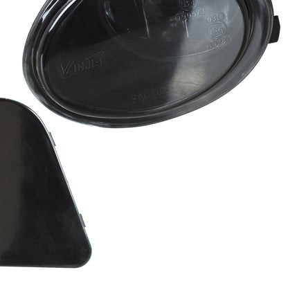 BMW 5 E39 M-Package M5 96-03 SMOKED fog lights with bezels left + right 4 pcs. SET