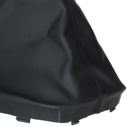 Seat Leon III 12-17 gear knob BLACK ECO-LEATHER + gaiter with frame 6 SPEEDS