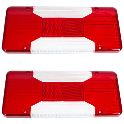 Iveco Daily IV 06-11 container rear light lens left + right 2 pcs. SET